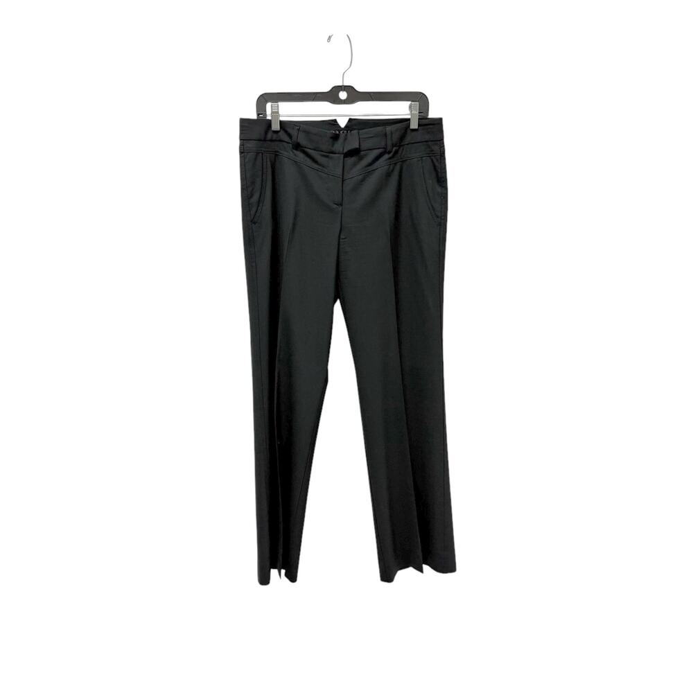 Vintage Theory Wool Straight Leg Pants Black Women’s Size 10